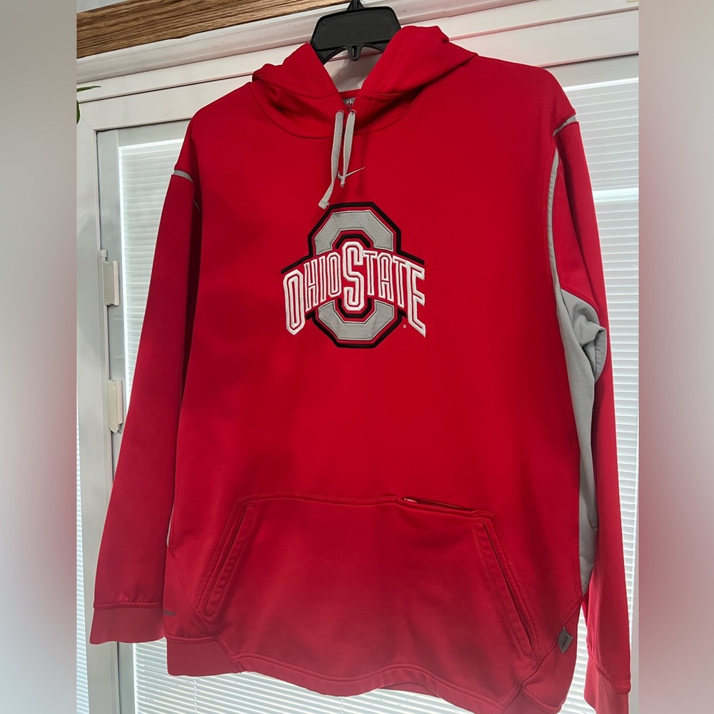 Warm heavy Ohio State Football sweatshirt.